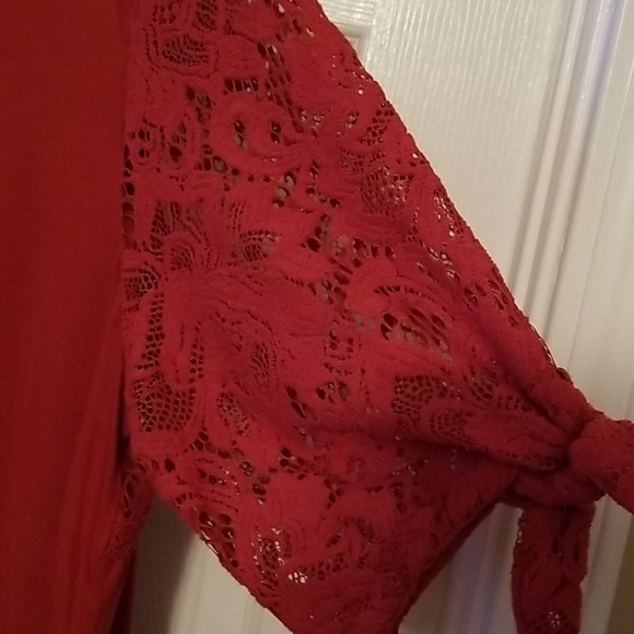 Ladies great fall top...deep orange - Picture 8 of 10